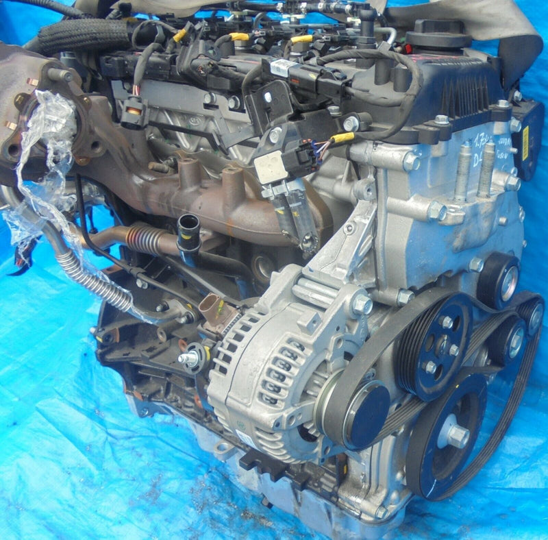 MOTOR 1.7 CRDi D4FD HYUNDAI KIA  82000km Komplett