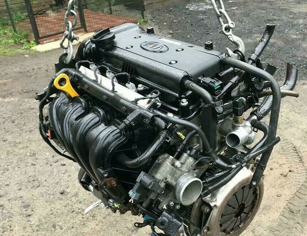 Motor G4FJ 1,6 T-GDI Benzin Sportage Kia 82000km ohne Anbauteile