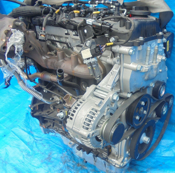 MOTOR 1.7 CRDi D4FD HYUNDAI KIA 1685ccm EU5 82000km Komplett