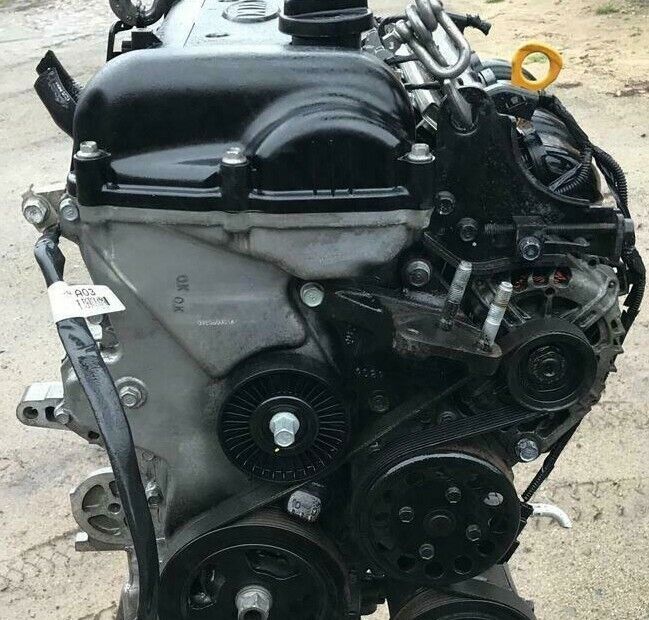 MOTOR 1.2 16V G4LA 78PS 84PS HYUNDAI i10 KIA RIO 76000 Km komplett